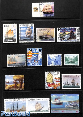 Special folder with stamps, Celebration of the Seas
