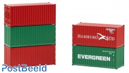 20' Container, set of 5