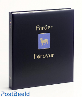 Luxe band postzegelalbum Faroer (Zonder Nummer)