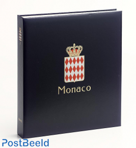 Luxe band postzegelalbum Monaco (Zonder Nummer)