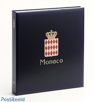 Luxe band postzegelalbum Monaco I Albert II
