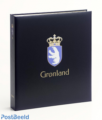 Luxe band postzegelalbum Groenland (Zonder Nummer)