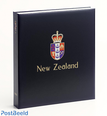 Luxe band postzegelalbum Nieuw Zeeland (Zonder Nummer)