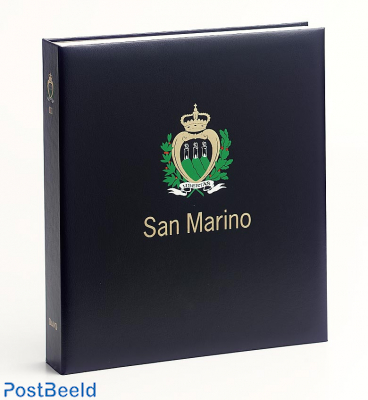 Luxe band postzegelalbum San Marino I
