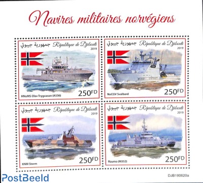 Norwegian military ships 4v m/s