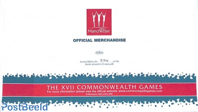 Commonwealth games, Benham limited FDC