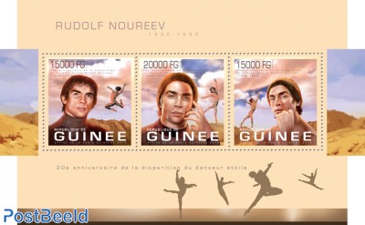 Ballet dancer Rudolf Nureyev