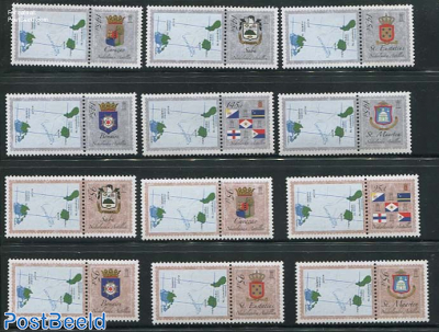 Personal Stamps Islands 12v`(tab may vary)