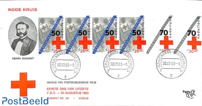 Red Cross booklet, Trumpet FDC