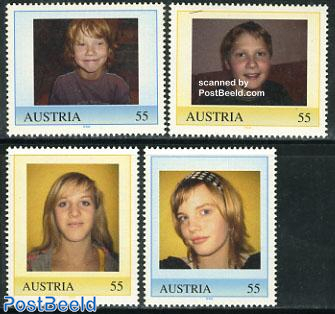 Personal stamps 4v (pictures may vary)