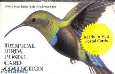 Postcard booklet birds